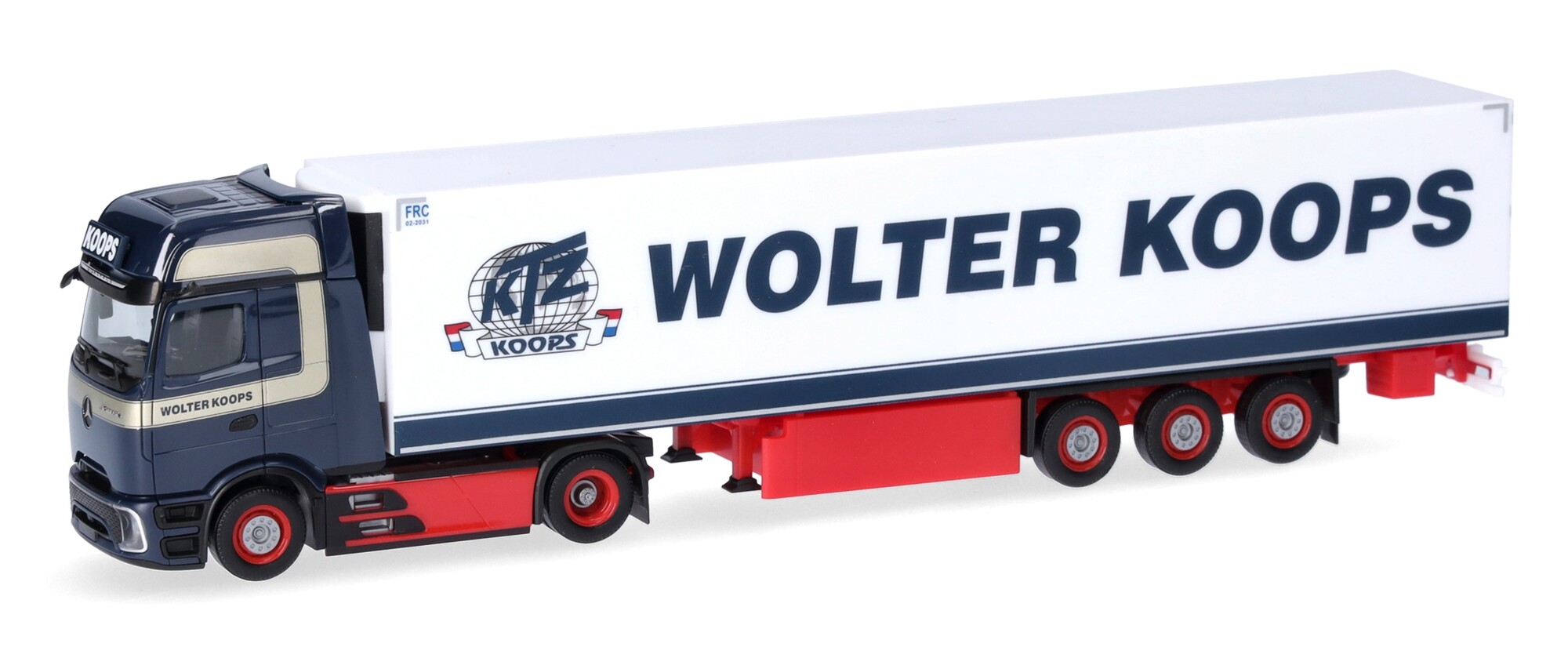 Wolter Koops vrachtwagen miniatuur